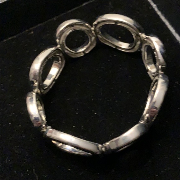 Silver large link bracelet - Picture 4 of 4